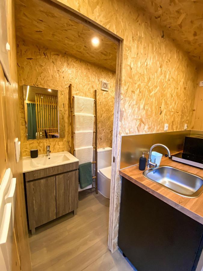 Bungalow Pichoses Geres Camping Rio Caldo المظهر الخارجي الصورة