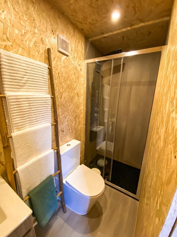 Bungalow Pichoses Geres Camping Rio Caldo المظهر الخارجي الصورة